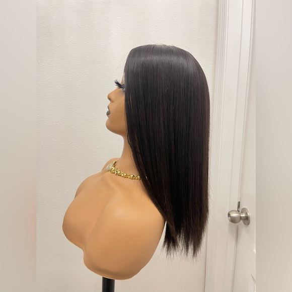 New! Top Quality 16” Silk Base, Silk Top, Topper Wig, Raw Virgin Human Hair - Picture 7 of 17